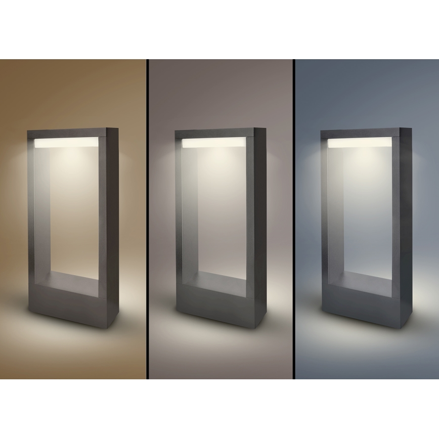 Brilagi - LED Venkovní lampa RAGUSA LED/7W/230V 3000/4000/6000K antracracit IP54 30 cm