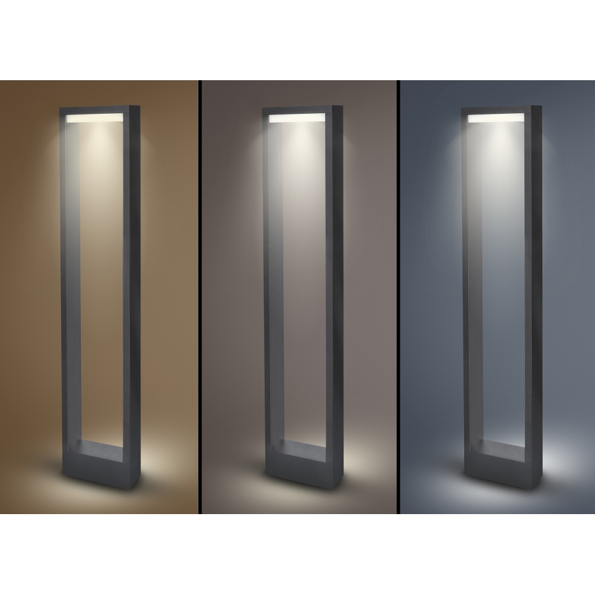 Brilagi - LED Venkovní lampa RAGUSA LED/7W/230V 3000/4000/6000K antracit IP54 80 cm