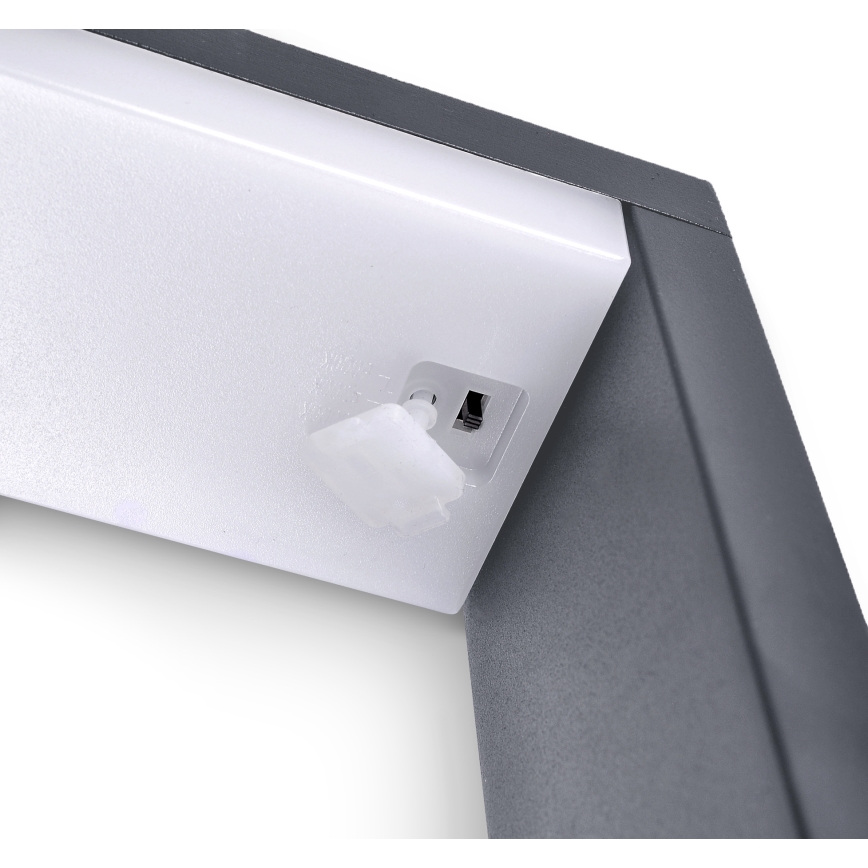 Brilagi - LED Venkovní lampa RAGUSA LED/7W/230V 3000/4000/6000K antracit IP54 80 cm