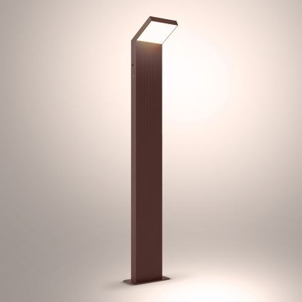 Brilagi - LED Venkovní lampa RIANO LED/8W/230V hnědá IP65 80 cm