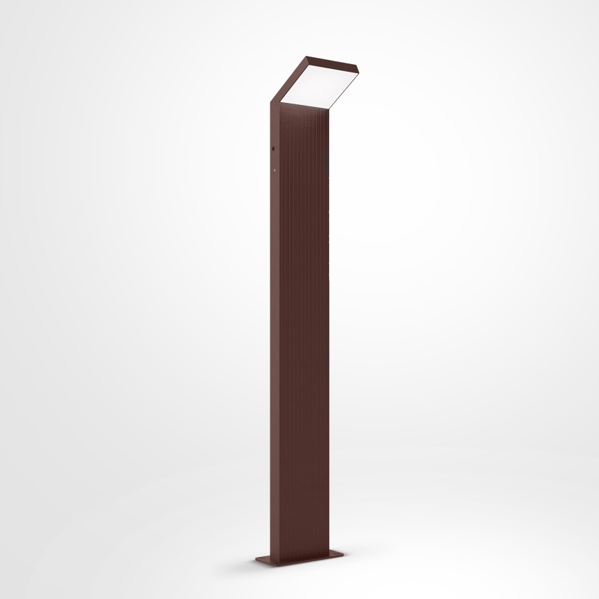 Brilagi - LED Venkovní lampa RIANO LED/8W/230V hnědá IP65 80 cm