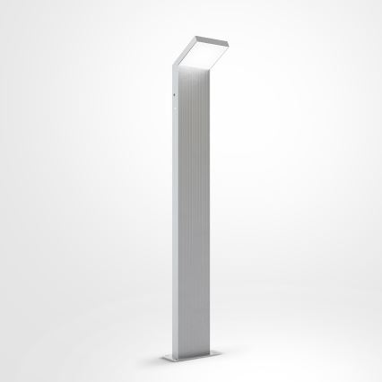 Brilagi - LED Venkovní lampa RIANO LED/8W/230V stříbrná IP65 80 cm