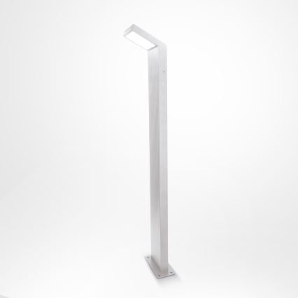 Brilagi - LED Venkovní lampa RIANO LED/8W/230V stříbrná IP65 80 cm