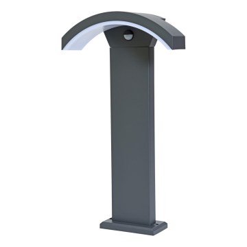 Brilagi - LED Venkovní lampa se senzorem ARCELO LED/9W/230V 50 cm IP54