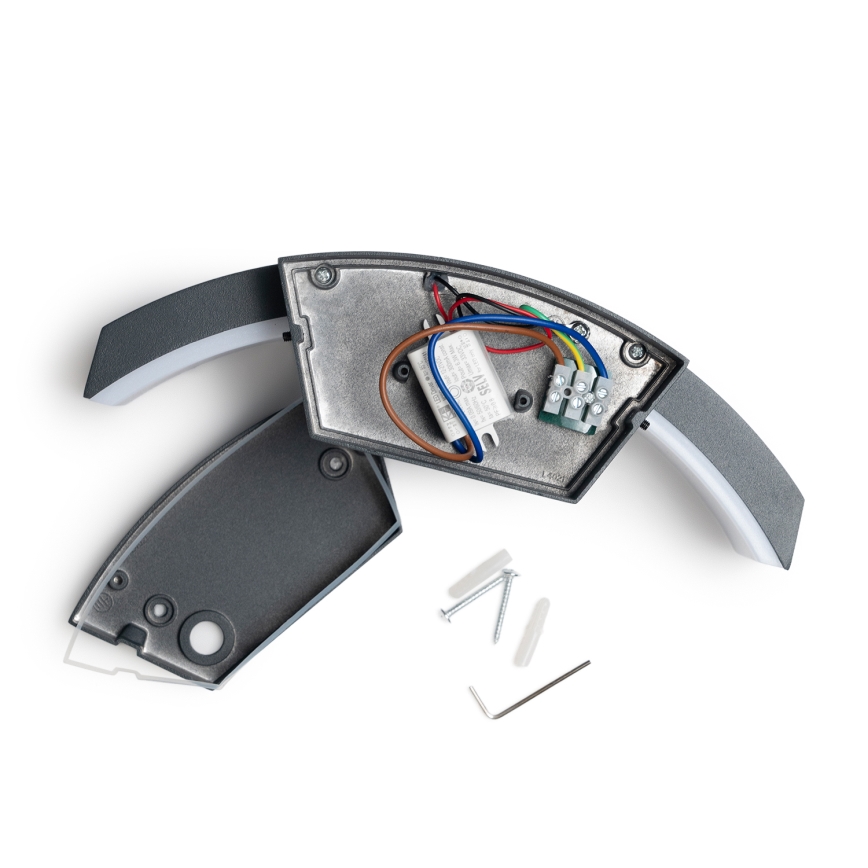 Brilagi - LED Venkovní lampa se senzorem ARCELO LED/9W/230V 50 cm IP54