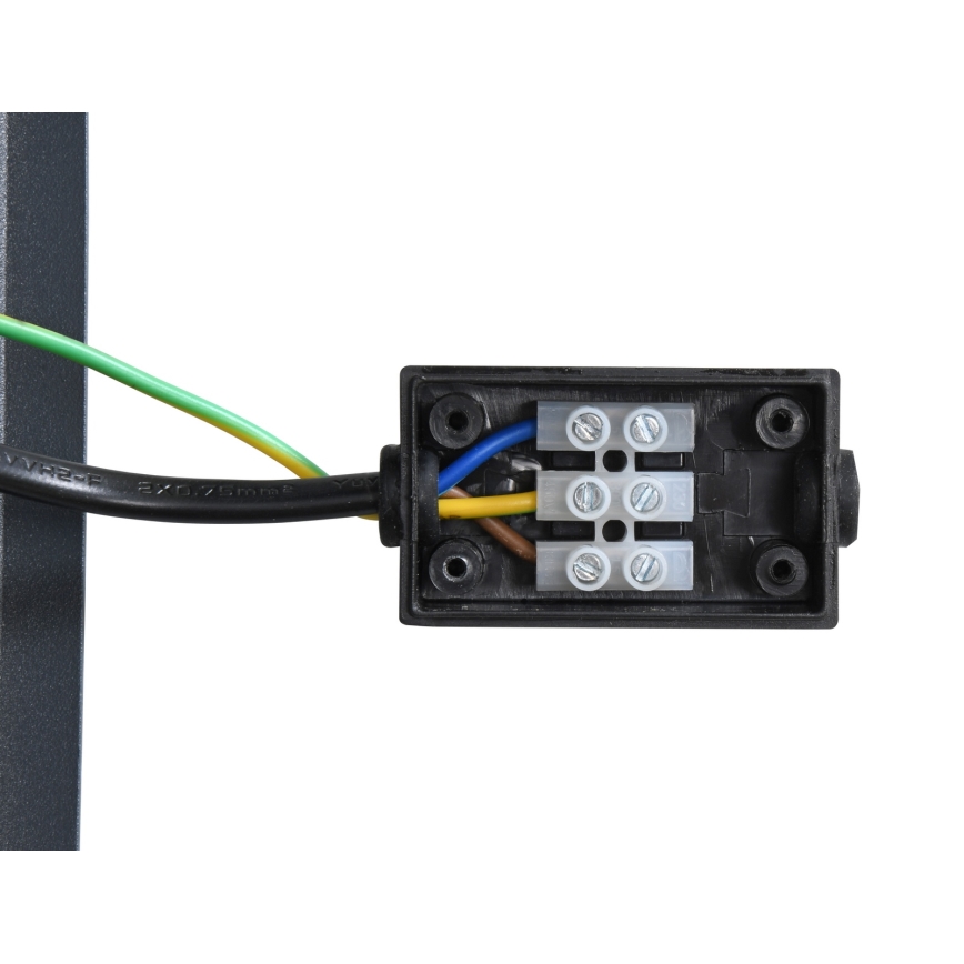 Brilagi - LED Venkovní lampa se senzorem ARCELO LED/9W/230V 80 cm IP44