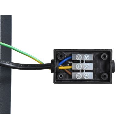 Brilagi - LED Venkovní lampa se senzorem ARCELO LED/9W/230V 80 cm IP54