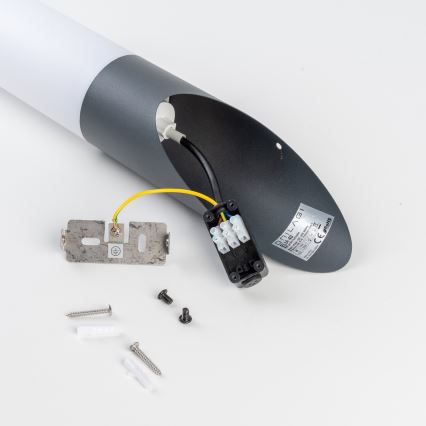 BRILAGI - LED Venkovní nástěnná lampa ELIA 1xE27/7W/230V 4000K IP44 antracit