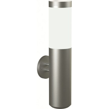 Brilagi - LED Venkovní nástěnná lampa ELIA 1xE27/7W/230V 4000K IP44 matný chrom