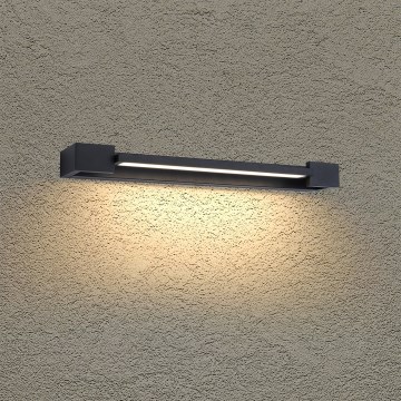 BRILAGI - LED Venkovní nástěnné svítidlo AQUA LINE LED/12W/230V 45 cm IP44 černá CRI 90