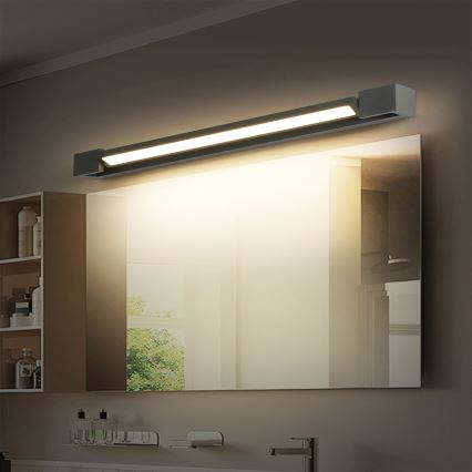 Brilagi - LED Venkovní nástěnné svítidlo AQUA LINE LED/18W/230V 60 cm IP44 antracit CRI 90