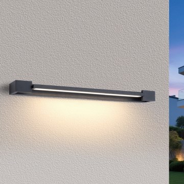 Brilagi - LED Venkovní nástěnné svítidlo AQUA LINE LED/24W/230V 90 cm IP44 antracit CRI 90