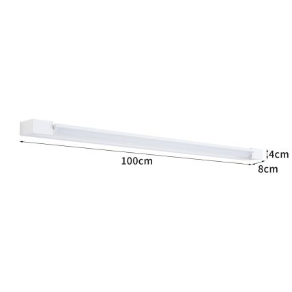 BRILAGI - LED Venkovní nástěnné svítidlo AQUA LINE LED/28W/230V 100 cm IP44 bílá CRI 90