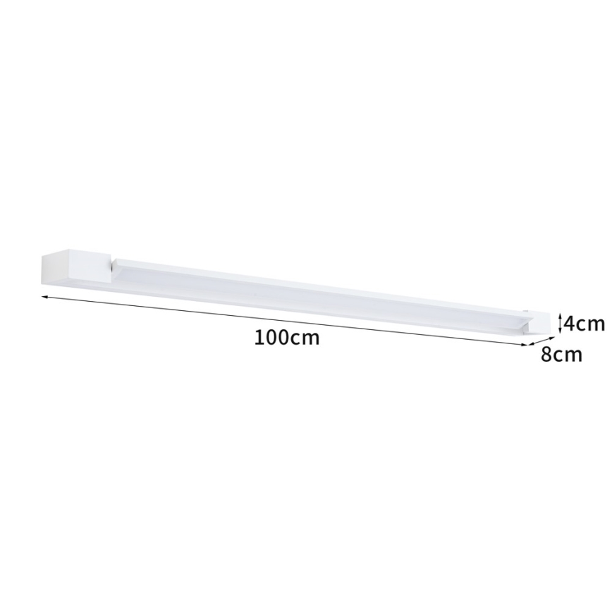 BRILAGI - LED Venkovní nástěnné svítidlo AQUA LINE LED/28W/230V 100 cm IP44 bílá CRI 90