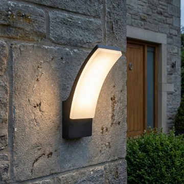 BRILAGI - LED Venkovní nástěnné svítidlo ARCELO LED/12W/230V IP65 černá