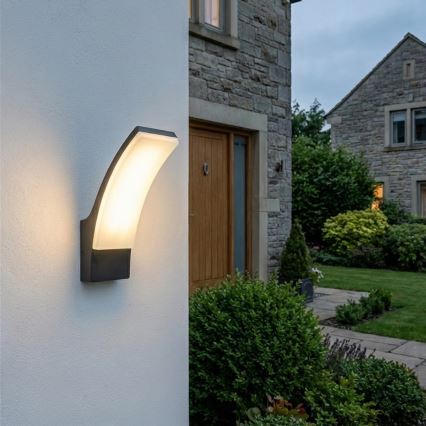 BRILAGI - LED Venkovní nástěnné svítidlo ARCELO LED/12W/230V IP65 černá