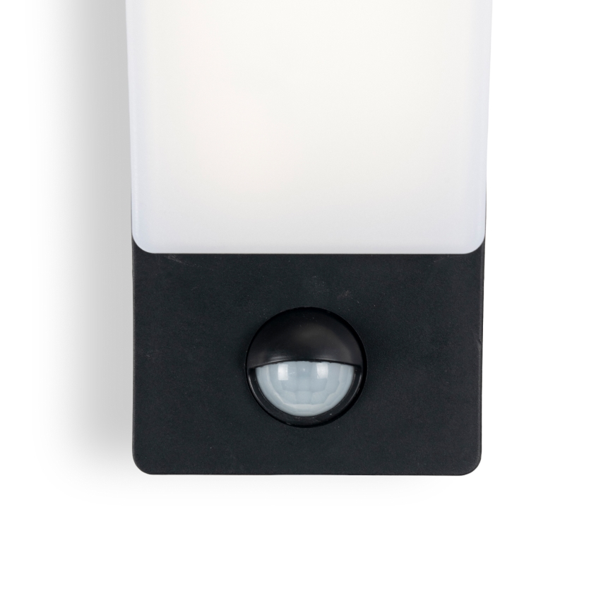BRILAGI - LED Venkovní nástěnné svítidlo se senzorem pohybu a soumraku ARCELO LED/12W/230V IP65 černá
