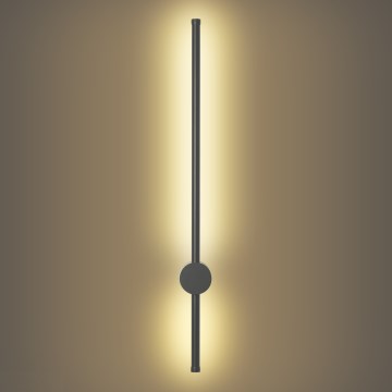 Brilagi - LED Venkovní nástěnné svítidlo AURA LED/12W/230V 3000K IP54 65 cm antracit CRI 90