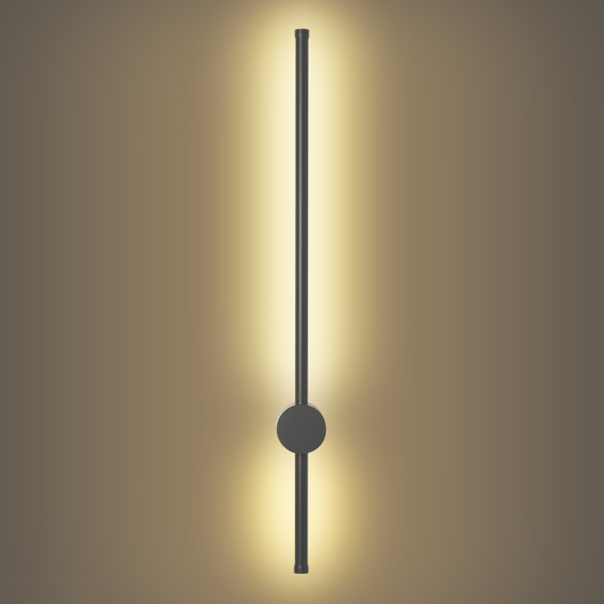 Brilagi - LED Venkovní nástěnné svítidlo AURA LED/12W/230V 3000K IP54 65 cm antracit