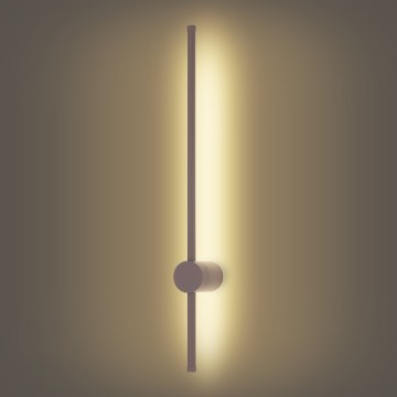 Brilagi - LED Venkovní nástěnné svítidlo AURA LED/12W/230V 3000K IP54 65 cm hnědá CRI 90