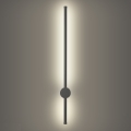 Brilagi - LED Venkovní nástěnné svítidlo AURA LED/12W/230V 4000K IP54 65 cm antracit