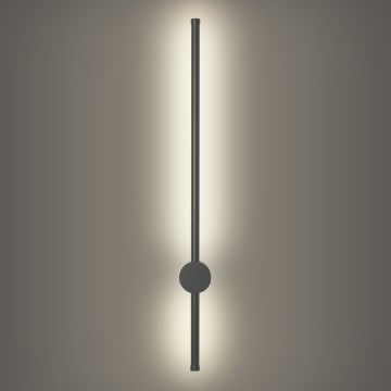 Brilagi - LED Venkovní nástěnné svítidlo AURA LED/12W/230V 4000K IP54 65 cm antracit