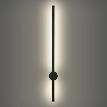 Brilagi - LED Venkovní nástěnné svítidlo AURA LED/12W/230V 4000K IP54 65 cm černá
