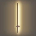 Brilagi - LED Venkovní nástěnné svítidlo AURA LED/20W/230V 3000K IP54 97 cm hnědá CRI 90