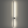 Brilagi - LED Venkovní nástěnné svítidlo AURA LED/20W/230V 4000K IP54 97 cm antracit