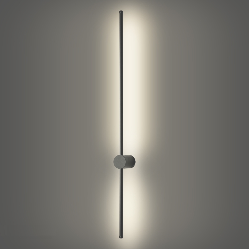 Brilagi - LED Venkovní nástěnné svítidlo AURA LED/20W/230V 4000K IP54 97 cm antracit