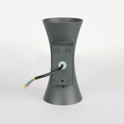 Brilagi - LED Venkovní nástěnné svítidlo BICON LED/10W/230V antracit IP44