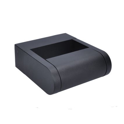 Brilagi - LED Venkovní nástěnné svítidlo CROTONE LED/7W/230V černá IP54