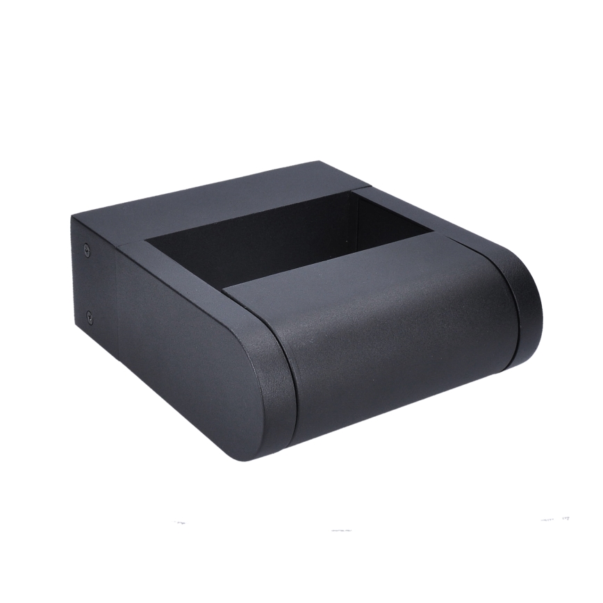Brilagi - LED Venkovní nástěnné svítidlo CROTONE LED/7W/230V černá IP54