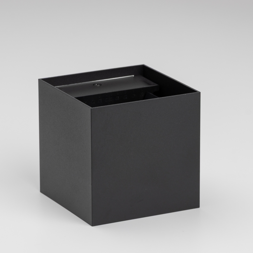 Brilagi - LED Venkovní nástěnné svítidlo CUBE LED/6W/230V černá IP54