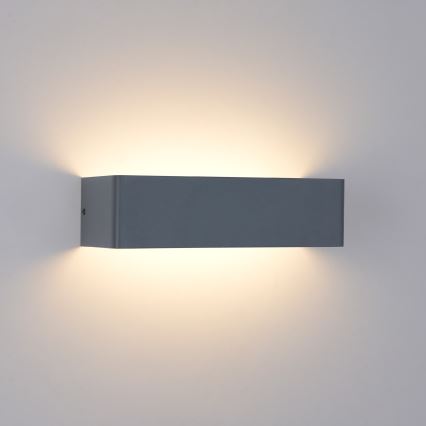 Brilagi - LED Venkovní nástěnné svítidlo DONNANI LED/12W/230V 30 cm antracit IP44