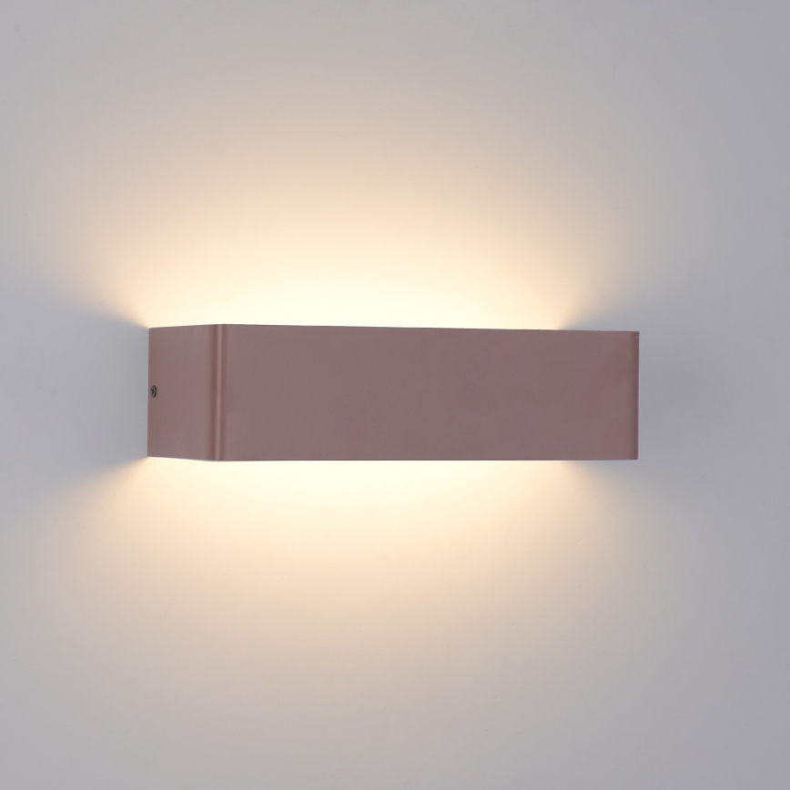 Brilagi - LED Venkovní nástěnné svítidlo DONNANI LED/12W/230V 30 cm hnědá IP44
