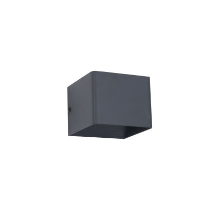 Brilagi - LED Venkovní nástěnné svítidlo DONNANI LED/5W/230V 10 cm antracit IP44