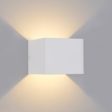 Brilagi - LED Venkovní nástěnné svítidlo DONNANI LED/5W/230V 10 cm bílá IP44