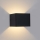 Brilagi - LED Venkovní nástěnné svítidlo DONNANI LED/5W/230V 10 cm černá IP44