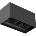 Brilagi - LED Venkovní nástěnné svítidlo DOUBLE CUBE LED/12W/230V antracit IP65