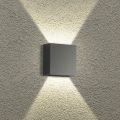 Brilagi - LED Venkovní nástěnné svítidlo DOUBLERAY LED/4W/230V antracit IP65