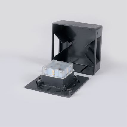 Brilagi - LED Venkovní nástěnné svítidlo DOUBLERAY LED/6W/230V antracit IP54