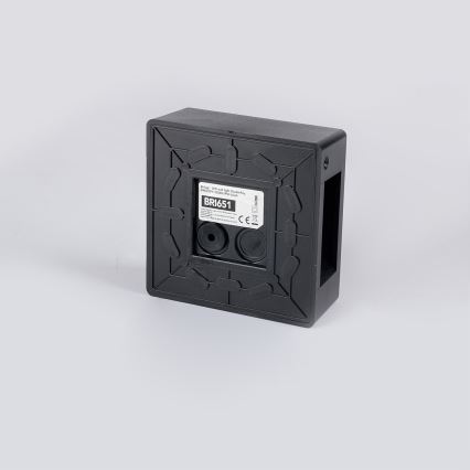 Brilagi - LED Venkovní nástěnné svítidlo DOUBLERAY LED/6W/230V černá IP54
