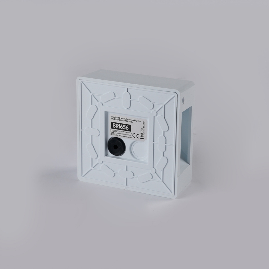 Brilagi - LED Venkovní nástěnné svítidlo DOUBLERAY LINE LED/6W/230V bílá IP54