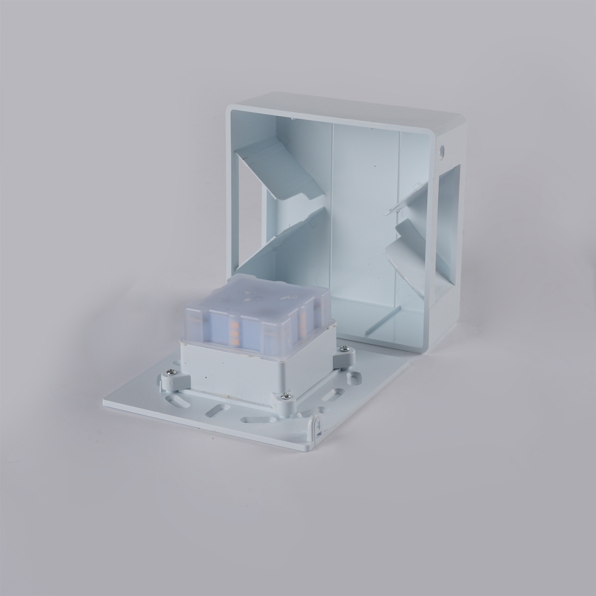 Brilagi - LED Venkovní nástěnné svítidlo DOUBLERAY LINE LED/6W/230V bílá IP54