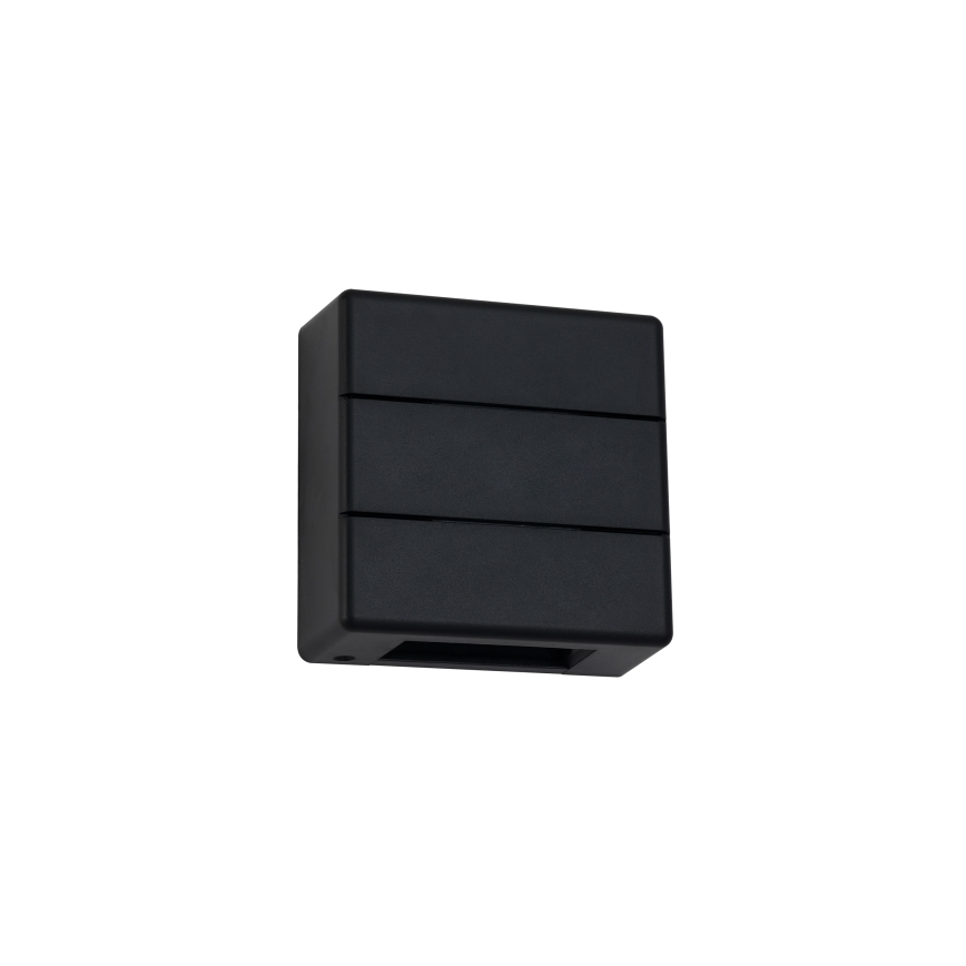 Brilagi - LED Venkovní nástěnné svítidlo DOUBLERAY LINE LED/6W/230V černá IP54