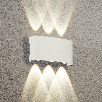 Brilagi - LED Venkovní nástěnné svítidlo FLAREBOX LED/6W/230V bílá IP65