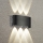 Brilagi - LED Venkovní nástěnné svítidlo FLAREBOX LED/6W/230V černá IP65