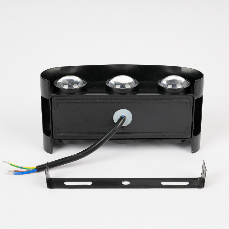 Brilagi - LED Venkovní nástěnné svítidlo FLAREBOX LED/6W/230V černá IP65