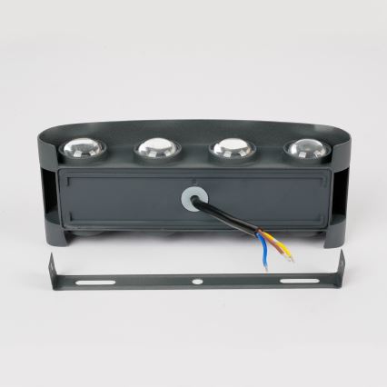 Brilagi - LED Venkovní nástěnné svítidlo FLAREBOX LED/8W/230V antracit IP65